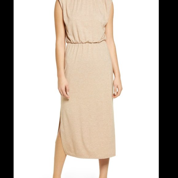 Black Tape | Shoulder Pad Mini Dress - Picture 4 of 6